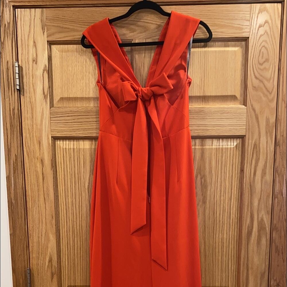 MONIQUE LHUILLIER JACQUARD DRESS - Picture 7 of 16